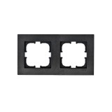 Rama pentru priza dubla Karell Exen, neagra