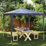 VidaXL Cort de petrecere profesional, antracit, 2,5x2,5 m, 90 g/m&sup2;
