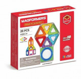 Set magnetic de construit Magformers Basic Plus 26 piese, Clics toys