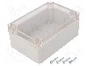 Carcasa ABS, 90mmx135mmx55mm, IP65, MASZCZYK - KM-175GTRC