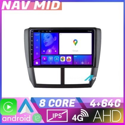 Navigatie Subaru Forester 2007 2013 KIT SU01 EDOTEC-LITE Android Ecran 720P Octa Core 4 64 Carplay CarStore Technology