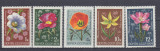 URSS RUSIA 1974 FLORA SERIE MNH