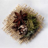 Magnet de frigider decoratiune pentru Craciun