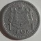 Moneda Monaco - 1 Franc 1943