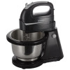 Mixer cu bol rotativ Daewoo 300W, 5 viteze, capacitate 2 litri, negru