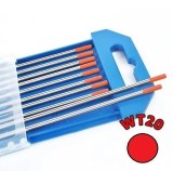 Electrod wolfram WT20 rosu 2.0 mm x 150 mm pentru sudura TIG/WIG
