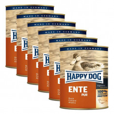 Happy Dog Pur - Ente/duck, 6 x 800g foto