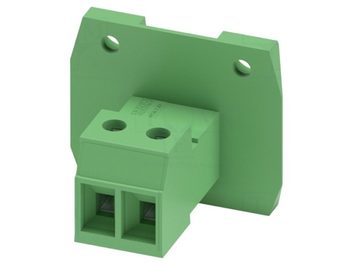 Conector regletă deconectabilă 20A, 2 pini