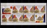 Cumpara ieftin RO 2013 ,LP 1985b &quot;Romania-Rusia , 10 ani tratat&quot; ,mcoala 6M+2 viniete TIP I,MNH, Nestampilat