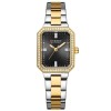Curren, Ceas femei Elegant, Quartz, Analog, Argintiu Negru