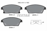 Set placute frana TEXTAR 2503401