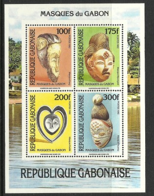 GABON 1992 MASTI foto