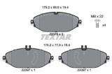 Set placute frana disc Mercedes C-Class, C-Class T-Model, Cls, E-Class, E-Class All-Terrain, E-Class T-Model Motor 2.0 E 220 d, 175 mm, 19.4 mm, OE