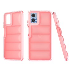 Husa Motorola Moto E22 Techsuit Wave Shield, rosu
