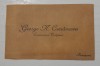1906 BOTOSANI Lot carte vizita constructor telefonic + adresa prefectura Vasescu