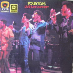 Vinil Four Tops ‎– Live & In Concert ( VG)