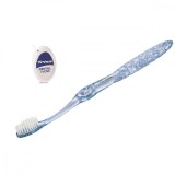 Periuta de dinti Trisa Vita Clean Sensitive, cu ata dentara cadou ProDesign DailyAppliances