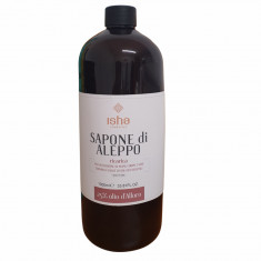 Sapun de alep lichid cu 25% ulei de dafin, 1000ml, Isha