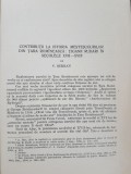 Contributii la istoria mestesugurilor din Tara Romaneasca tiganii rudari in secolele XVII-XVIII - C. Serban