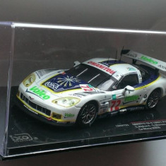 Macheta Chevrolet Corvette C6-R Le Mans 2008 no.72 - IXO 1/43 (LeMans)