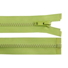 Fermoar plastic detasabil Crisalida, lungime 35 cm, Verde deschis