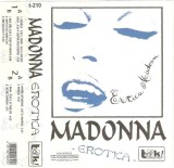 Madonna - Erotica, 2xCaseta audio