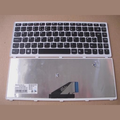 Tastatura laptop noua LENOVO U310 White Frame Black UK foto