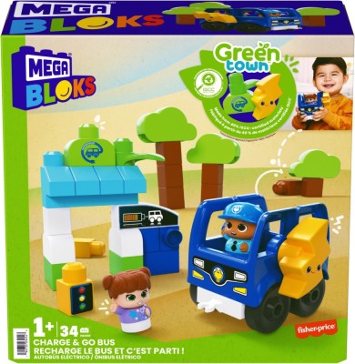 MEGA BLOKS SET CONSTRUCTIE 34 PIESE foto