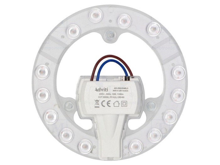 Panou Luminos LED 3000K 12W