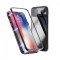 Husa Apple iPhone 11 Negru, Perfect Fit cu spate de sticla securizata premium + folie de sticla gratis !