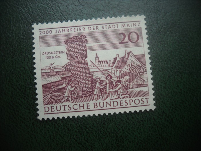 HOPCT TIMBRE MNH 876 MAYENCE 2000 ANI 1962 - 1 VAL GERMANIA