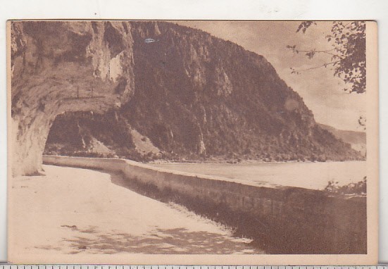 bnk cp Drum la Cazane - Vedere - uzata 1953 - Libraria noastra