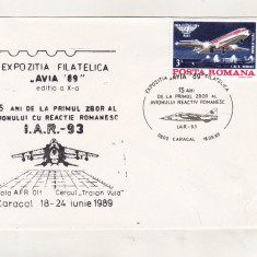 bnk fil Plic ocazional Expofil Avia `89 Caracal