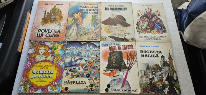 POVESTI , BASME ,ETC , LOT 8 BUCATI , PRET IEFTIN PENTRU TOT LOTUL .