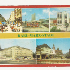 FG5 - Carte Postala - GERMANIA - Karl Marx Stadt, necirculata 1983