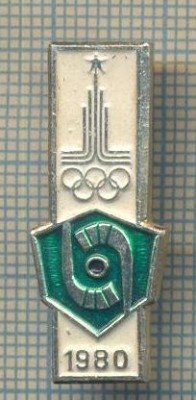 Y 686 INSIGNA - OLIMPIADA MOSCOVA 1980 -URSS -PENTRU COLECTIONARI foto