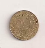 Moneda Franta - 20 Centimes 1984, Europa