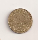 Moneda Franta - 20 Centimes 1984