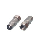 Adaptor F tata la coax tata, Oem