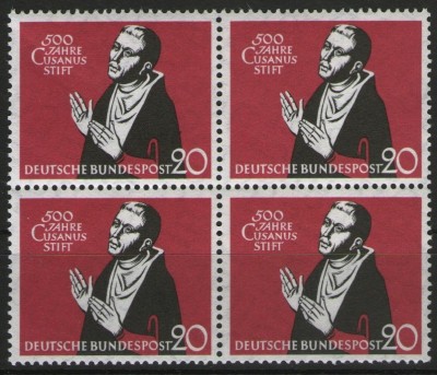 Germania 1958 - Fundația Casanus, de 4 neuzata foto