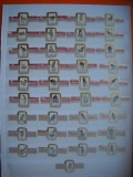 HOPCT LOT NR 31 - FAUNA WW 37 BUC BUC-ETICHETE VECHI DE TRABUCURI/ CIGARS LABELS -COLECTIE DE LUX-
