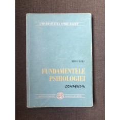 Mihai Golu - Fundamentele Psihologiei