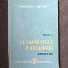 Mihai Golu - Fundamentele Psihologiei