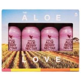 PACHET 4 FLACOANE ALOE VERA GEL CU GUST DE FRUCTE DE PADURE (4 L)