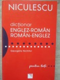 DICTIONAR ENGLEZ-ROMAN, ROMAN-ENGLEZ-GEORGETA NICHIFOR-268883
