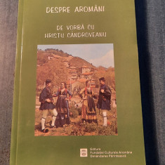 Despre aromani de vorba cu Hristu Candroveanu interviu Emil Tircomnicu