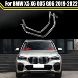 Set 2 Fibre LED Lumina de Zi Daylight Far BMW X5 X6 G05 G06 2019-2022 Dreapta PVC