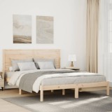 vidaXL Cadru pat foarte lung fără saltea, 140x210 cm, lemn masiv