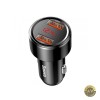 Incarcator Auto Baseus Magic Display Series 45W 6A 2 x USB-A Negru CCMLC20A-01