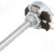 Potentiometru axial, linear, 250&Omega;, 4W, AB Elektronik - 3104604797